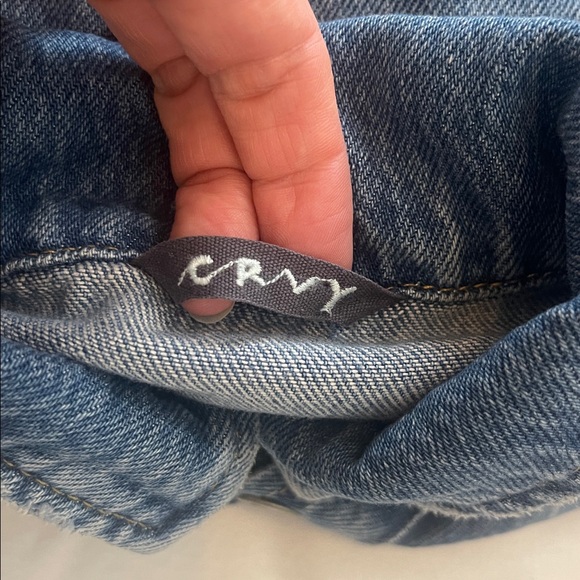 Free People CRVY Badlands Coverall We The Free Denim Wide Leg 0 - Picture 5 of 13